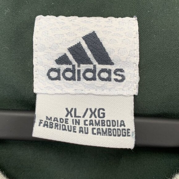 Adidas Climashell Jacket Mens XL Green V-Neck Vintage Athletic Activewear Golf - Picture 8 of 11